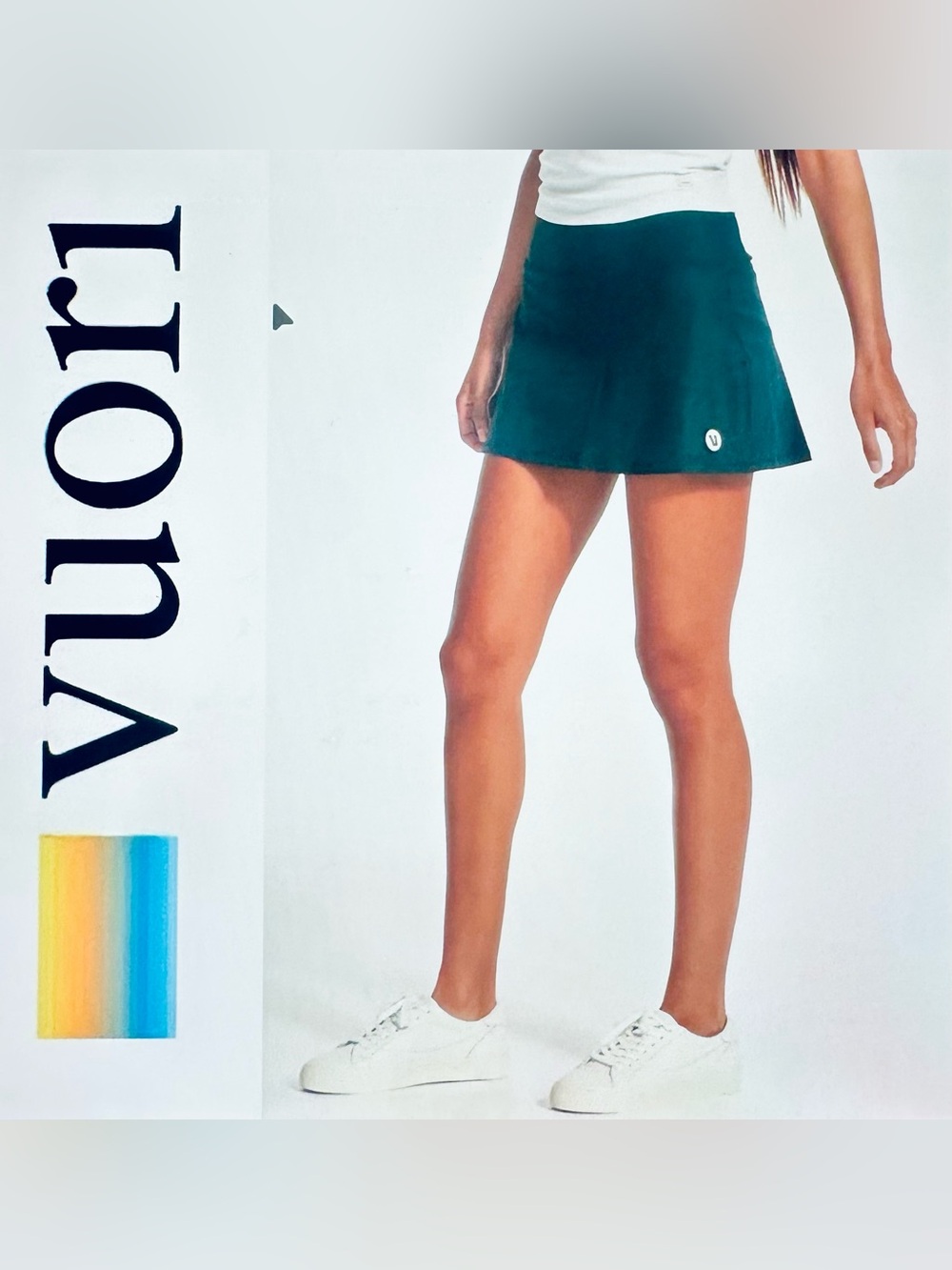 Vuori Volley Skirt - Teal (Medium)